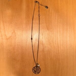 Juicy Couture Gold 'Sweet' Medallion Necklace with Charm